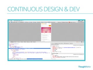 CONTINUOUS DESIGN & DEV 
 