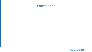 Questions?
 
