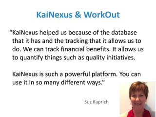 Continuous Improvement Models and Software (KaiNexus Webinar) | PDF