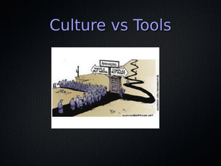 Culture vs ToolsCulture vs Tools
 