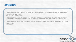 Continuous integration using Jenkins and Sonar | PDF