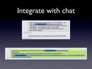 Integrate with chat
 