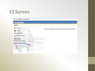 CI Server
 