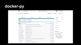 docker-py

 
