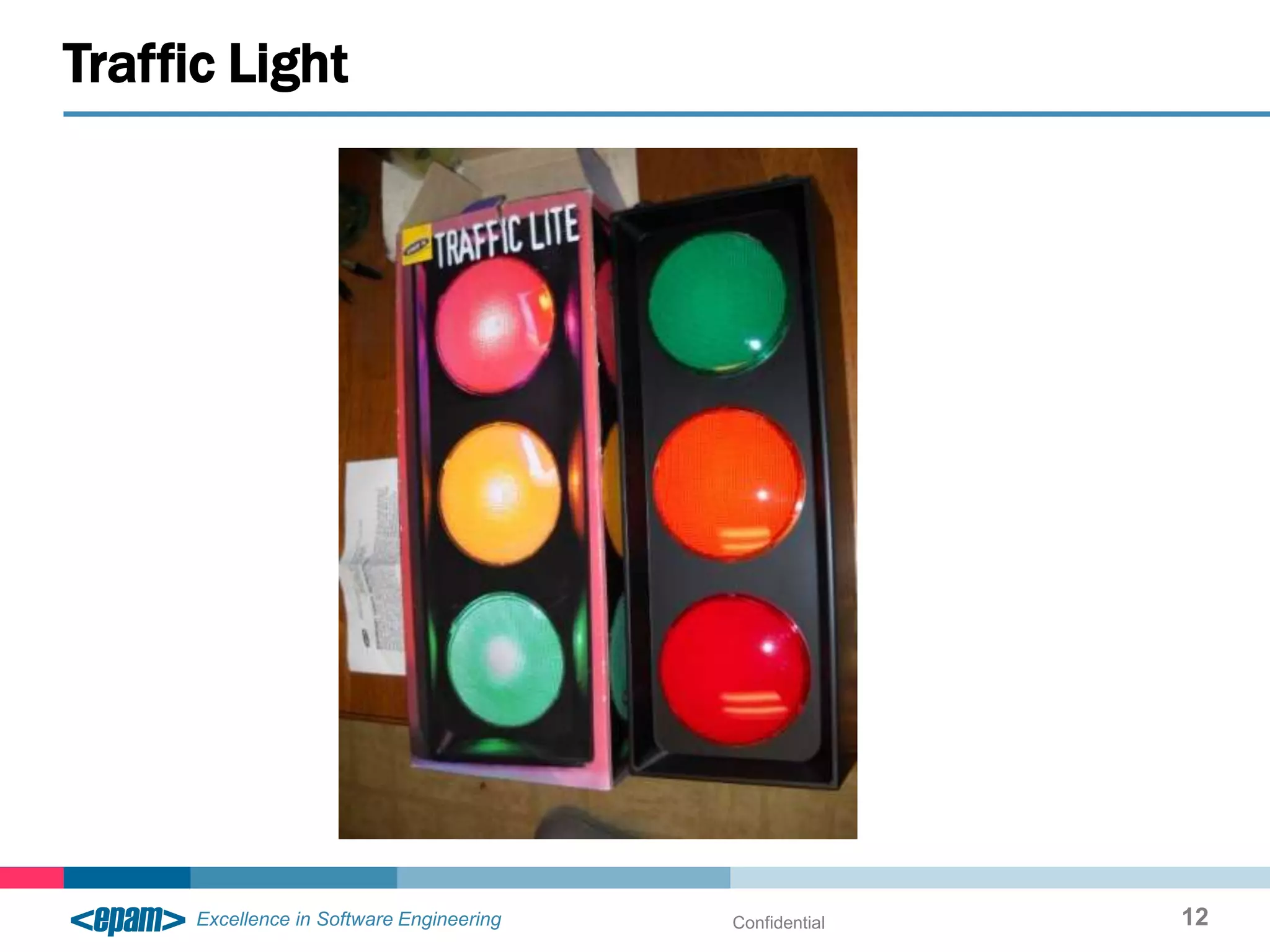 Traffic Light




                Confidential   12
 