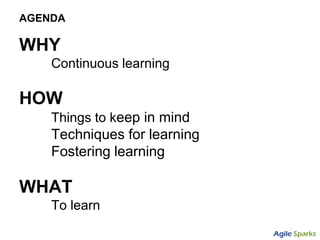 Tips For Continuing Tutorial Fostering Continuous Learning - Tips and Tricks | PPTX