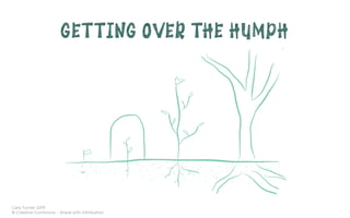 Cara Turner 2019
© Creative Commons – Share with Attribution
GETTING OVER THE HUMPH
 