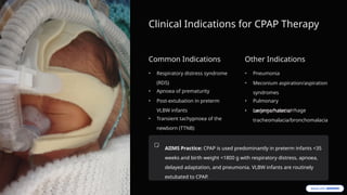 Evidence-Based Protocols for Continuous Positive Airway Pressure (CPAP ...