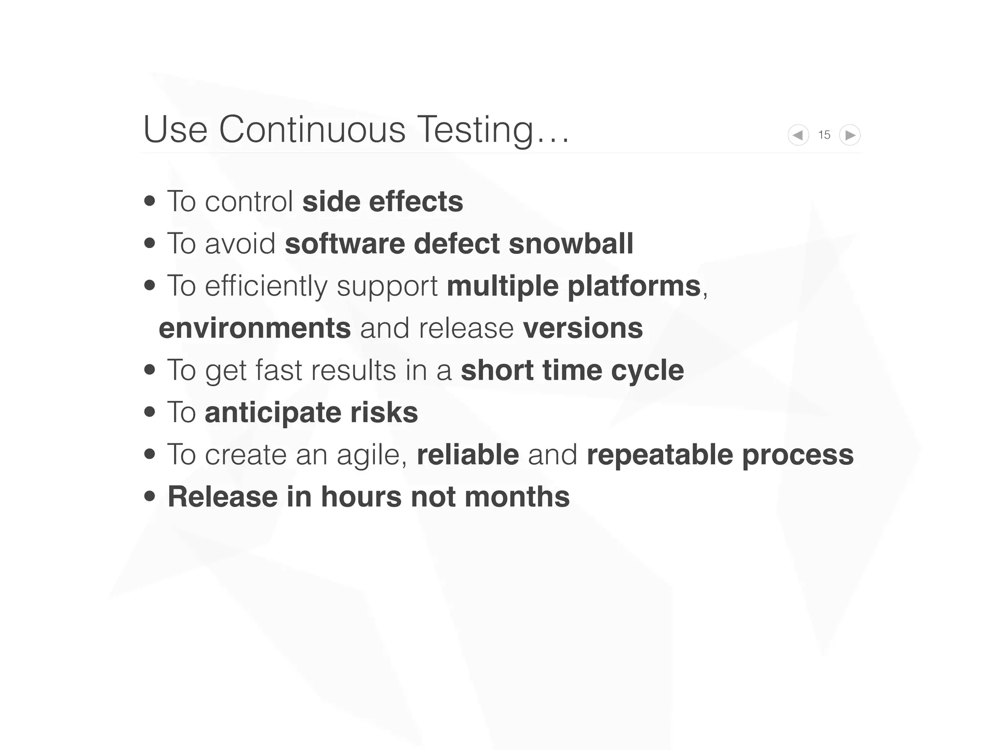 CREATING YOUR
FIRST PROJECT
IN MINUTES
Hands-On
 