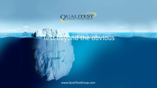 www.QualiTestGroup.com
 