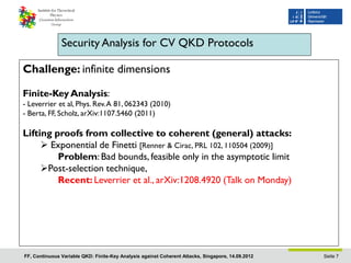 Continuous variable quantum key distribution finite key analysis of ...