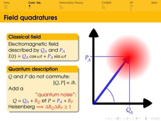 Continuous variables quantum cryptography | PDF