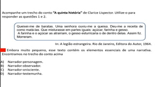 SLIDES SOBRE O GÊNERO TEXTUAL CONTO.pptx