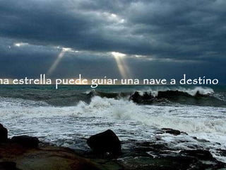Una estrella puede guiar una nave a destino 