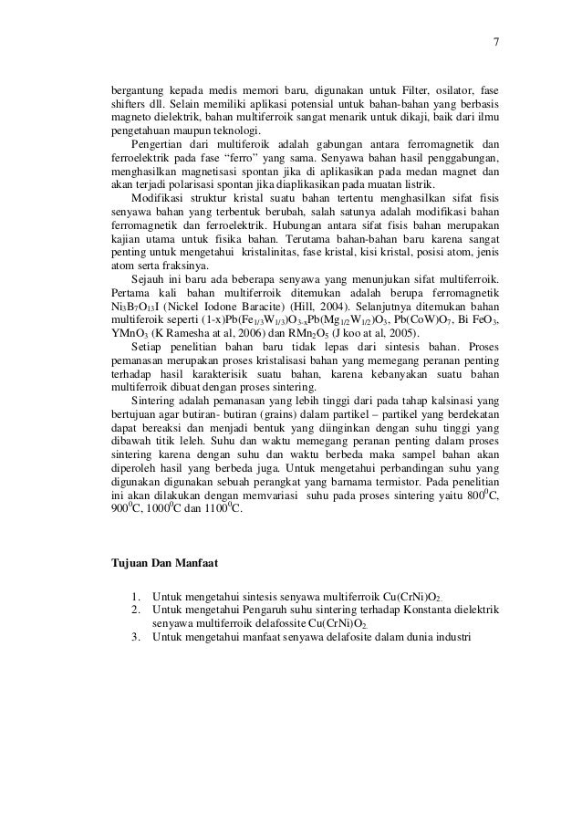 Contoh proposal pkm gagasan tertulis