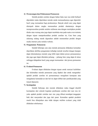 Contoh proposal pkm kewirausahaan | PDF