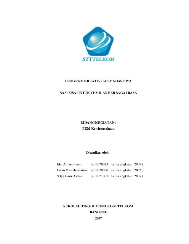 Proposal Kewirausahaan Doc
