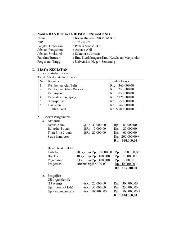 Contoh proposal pkm penelitian