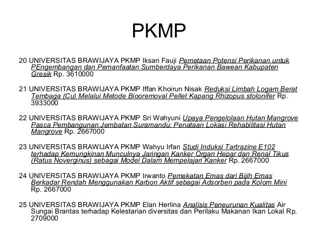Contoh contoh judul pkm yang diterima