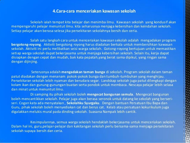 Contoh contoh penulisan karangan fakta