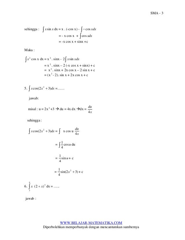 Contoh contoh soal-dan_pembahasan_integral_untuk_sma