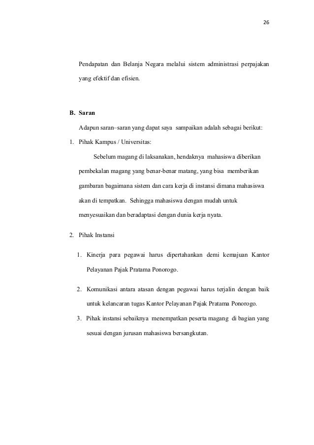 Contoh laporan-magang