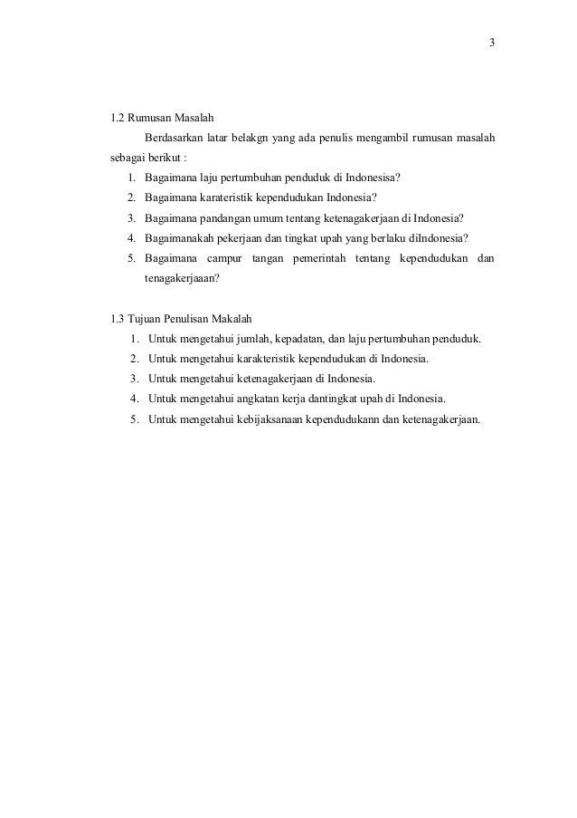 Contoh makalah-ketenagakerjaan Contoh makalah-ketenagakerjaan