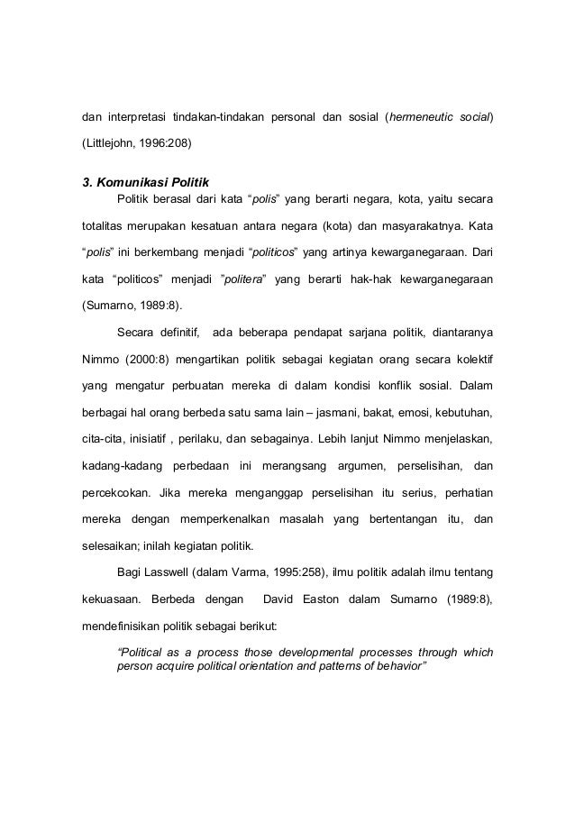 Contoh makalah-komunikasi-politik