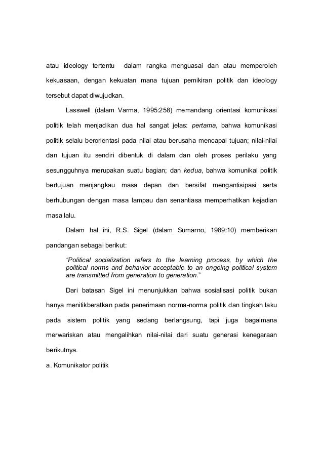 Contoh makalah-komunikasi-politik