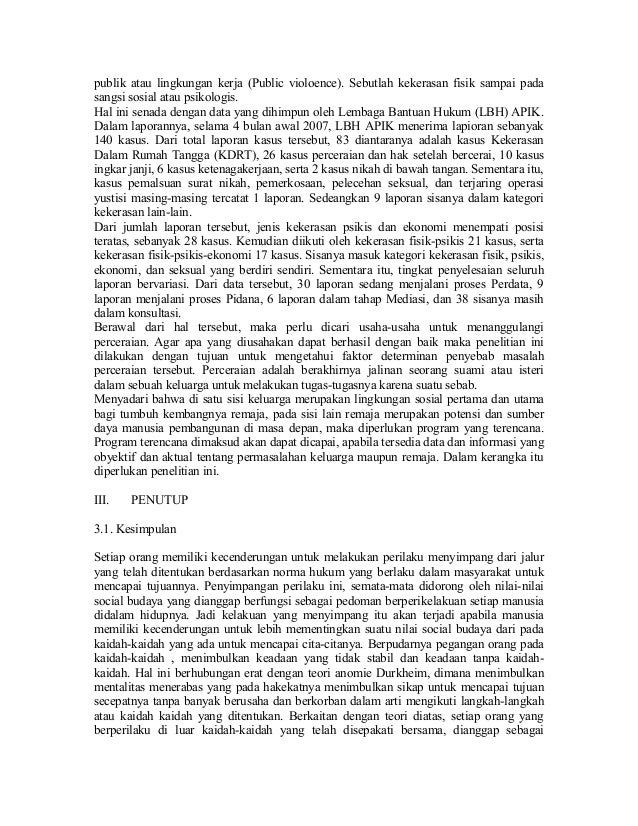 Contoh makalah-sosiologi