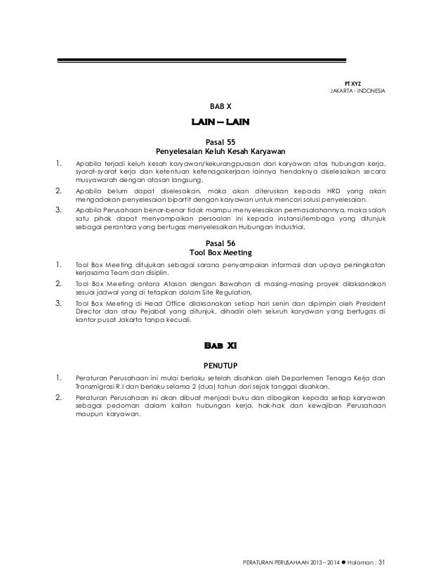 Contoh peraturan-perusahaan syafriyadi-mml3