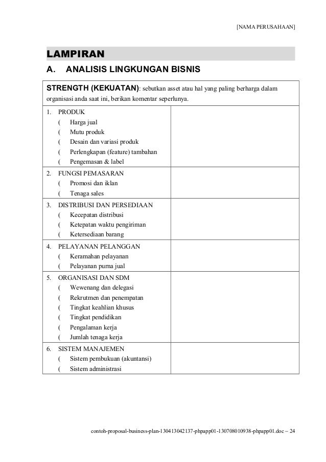 Contoh Proposal Usaha Emping Melinjo  Galeri Sampul