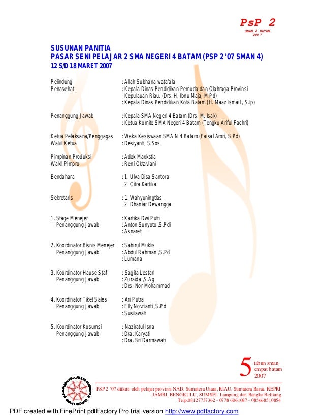 Contoh proposalpensi