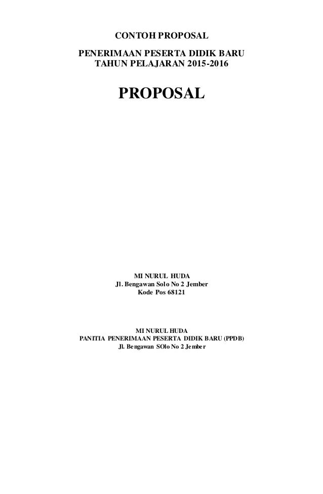 Contoh Proposal Ppdb Contoh Proposal Ppdb