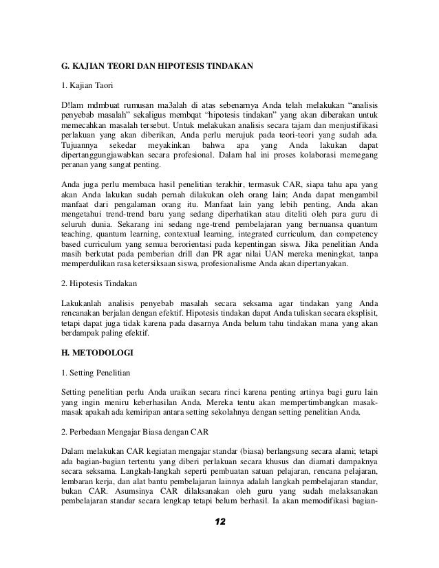 Contoh Rumusan Hipotesis Satu Ekor - Contoh 0208