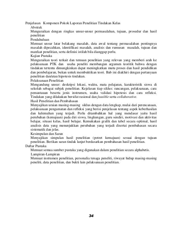 Contoh ptk