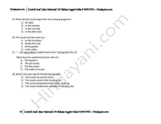 Contoh soal-ujian-nasional-un-bahasa-inggris-kelas-9-smp-m ts