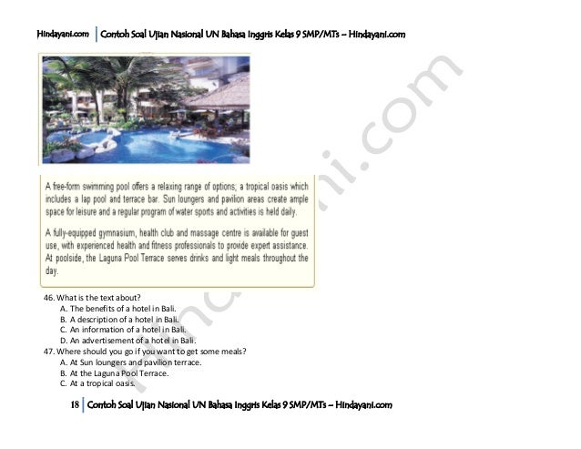 Contoh soal-ujian-nasional-un-bahasa-inggris-kelas-9-smp-m ts