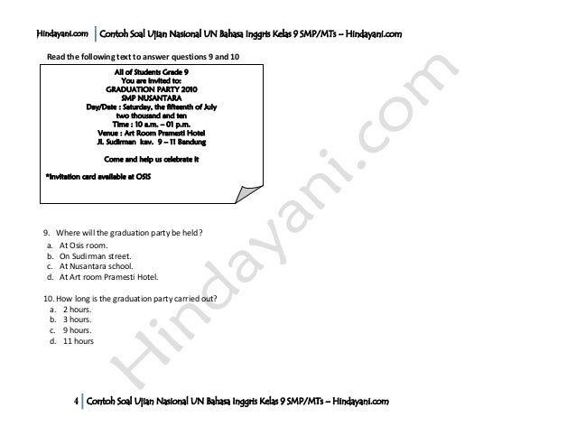 Contoh Soal Advertisement Bahasa Inggris Smp Kelas 9 Dapatkan Contoh