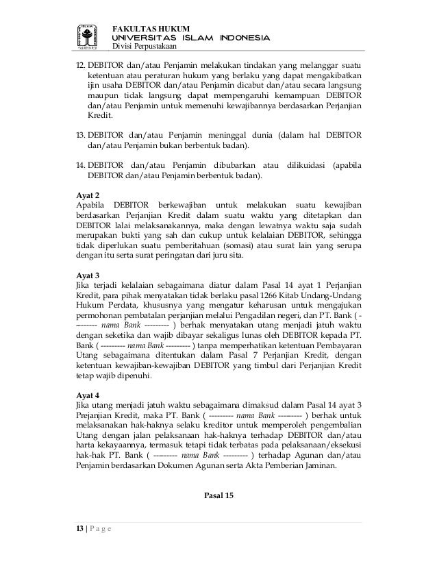 Contoh Surat Pernyataan Siap Ganti Rugi - 28 images 