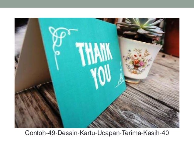 Kartu Ucapan Terima Kasih Untuk Rekan Kerja