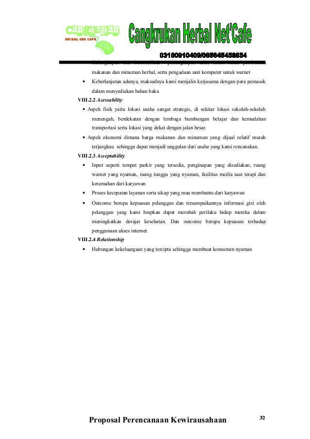 Contoh Proposal Business Plan Restoran - Gontoh