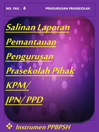 Contoh ceraian fail pra | PPTX