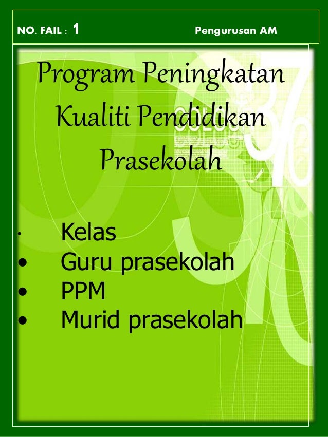 Contoh ceraian fail pra