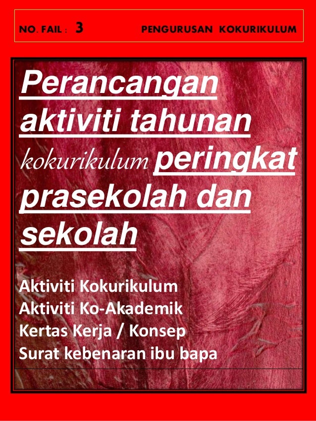 Contoh ceraian fail pra