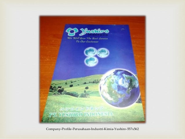 Contoh company profile printed hardcopy