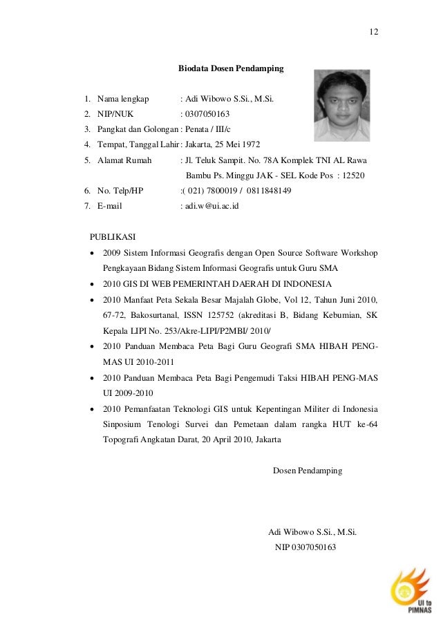 Contoh dan penjelasan pkm teknologi