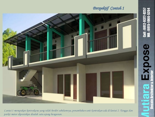 Contoh Desain Rumah Kontrakan Petak Contoh Desain Rumah Kontrakan Petak