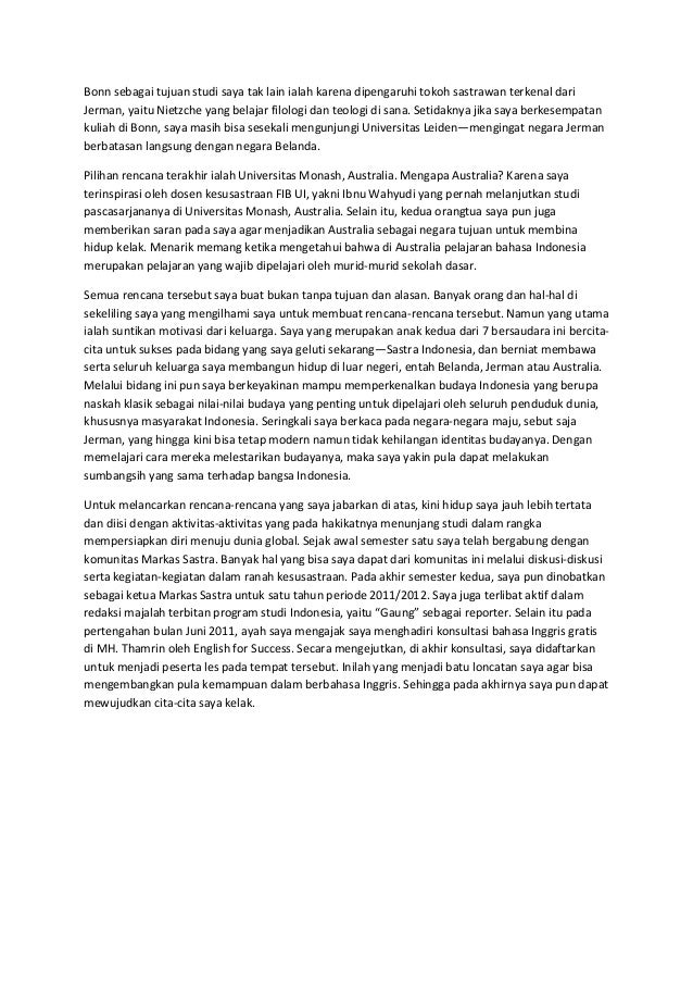 Contoh Esai Tentang Kampus