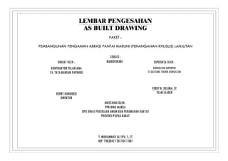 Contoh Drawing Rz Contoh Gambar As Built Drawing Pekerjaan Jalan.pdf